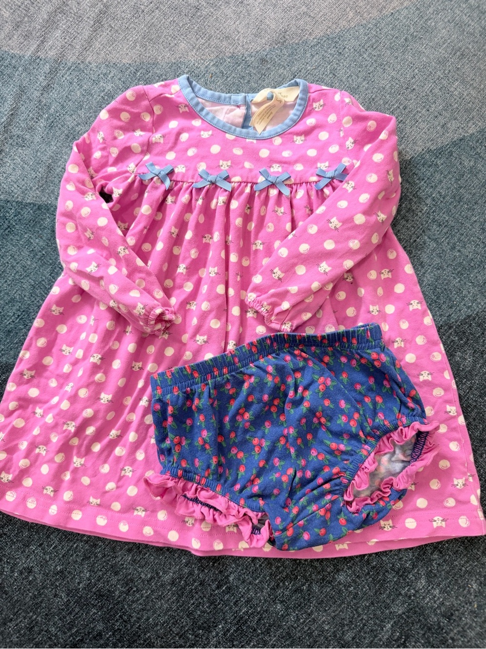 Matilda Jane joyful kitten cat dress 12-18